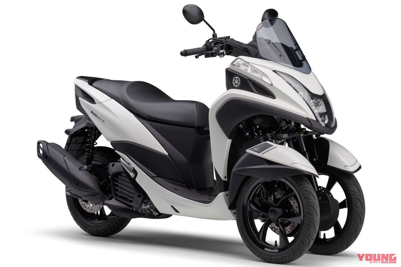 |ヤマハ「トリシティ125」がフルモデルチェンジ! 基本ジオメトリが進化&スマートフォン接続機能もゲットで2/28発売