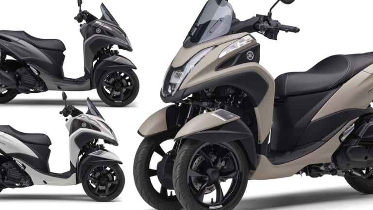 ヤマハ「トリシティ155 ABS」がフルモデルチェンジ! スマートフォン連携機能や新作フレーム採用で4/14発売