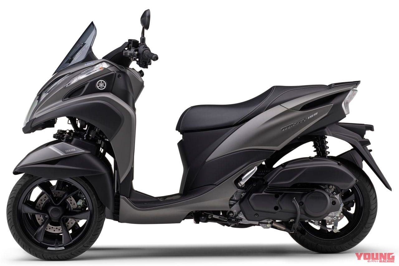 |ヤマハ「トリシティ155 ABS」がフルモデルチェンジ! スマートフォン連携機能や新作フレーム採用で4/14発売
