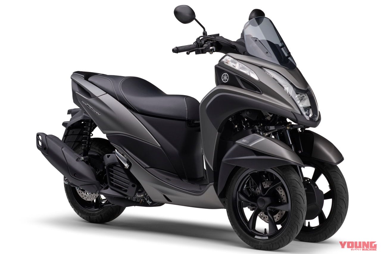 |ヤマハ「トリシティ155 ABS」がフルモデルチェンジ! スマートフォン連携機能や新作フレーム採用で4/14発売