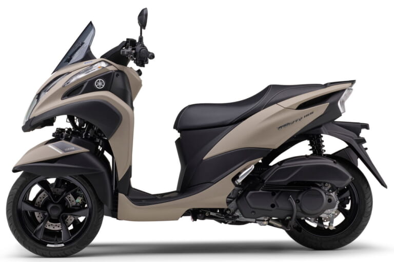 ヤマハ|トリシティ155|2023年モデル|ヤマハ「トリシティ155 ABS」がフルモデルチェンジ! スマートフォン連携機能や新作フレーム採用で4/14発売