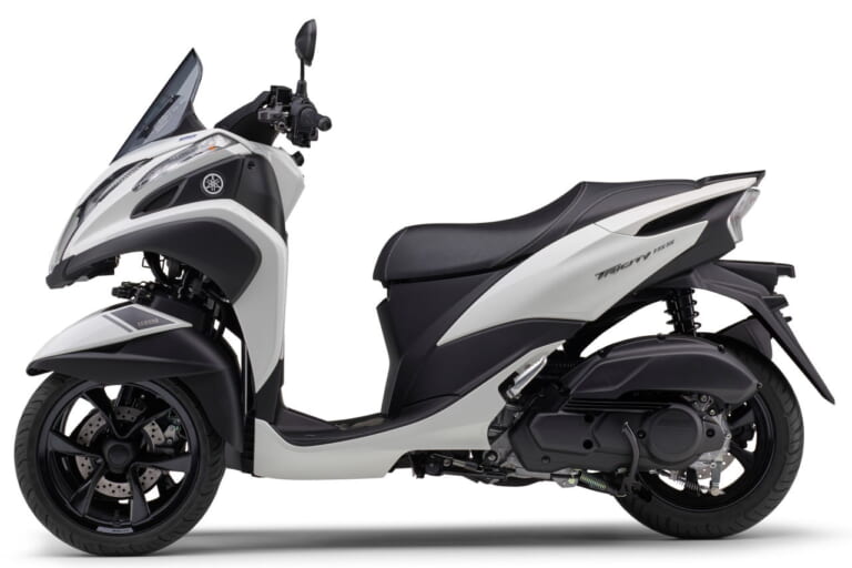 ヤマハ|トリシティ155|2023年モデル|ヤマハ「トリシティ155 ABS」がフルモデルチェンジ! スマートフォン連携機能や新作フレーム採用で4/14発売