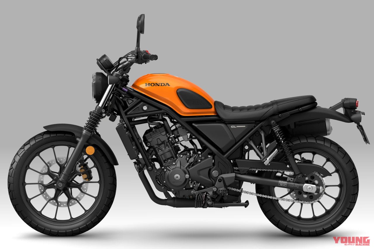 ホンダ|CL250|2023年モデル|ホンダ新型車「CL250」正式発表!! レブル250+1万1000円で新発売のスクランブラー、エンジンは低速トルクを強化