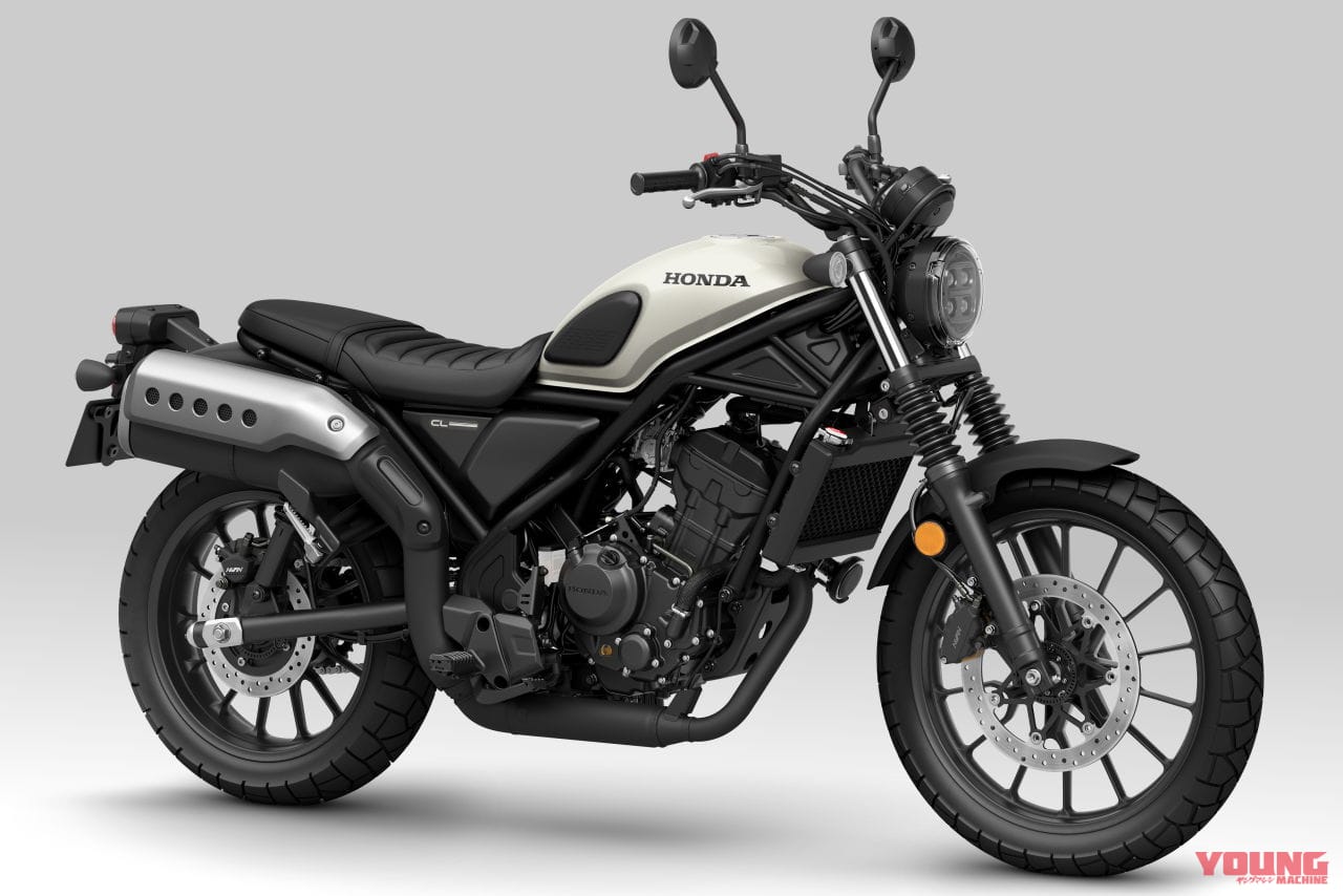 ホンダ|CL250|2023年モデル|ホンダ新型車「CL250」正式発表!! レブル250+1万1000円で新発売のスクランブラー、エンジンは低速トルクを強化