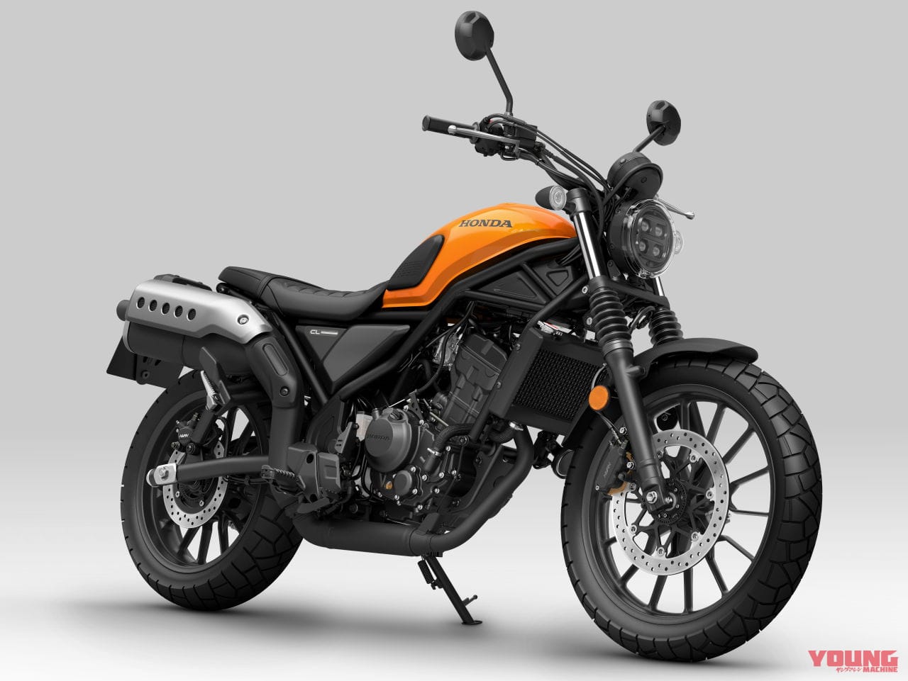 ホンダ|CL250|2023年モデル|ホンダ新型車「CL250」正式発表!! レブル250+1万1000円で新発売のスクランブラー、エンジンは低速トルクを強化