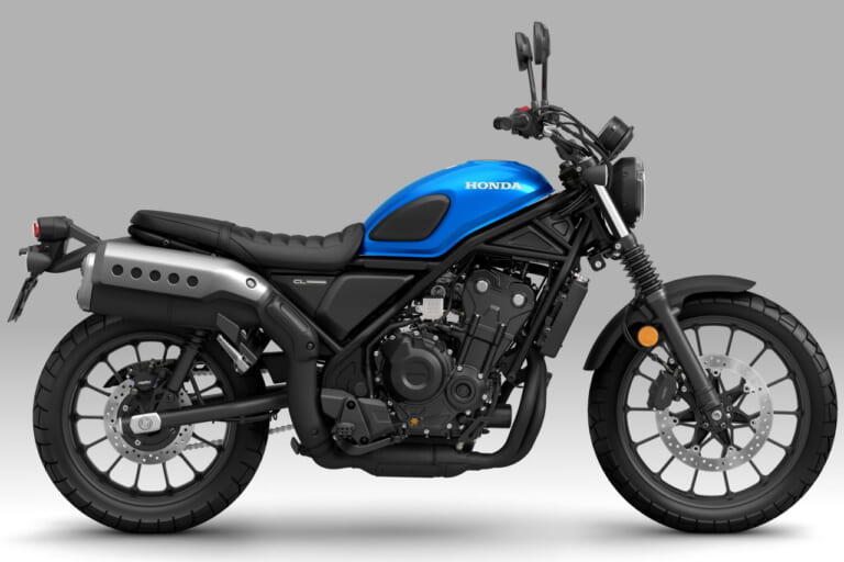 ホンダ|CL500|2023年モデル|ホンダ新型車「CL500」正式発表!! 2気筒エンジンのスクランブラーはシート高790mmで乗りやすそう!