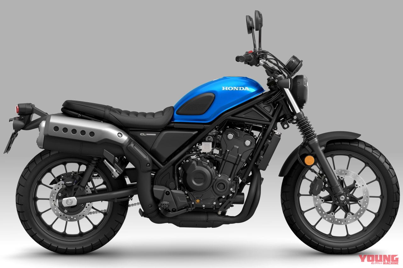 |ホンダ新型車「CL500」正式発表!! 2気筒エンジンのスクランブラーはシート高790mmで乗りやすそう!