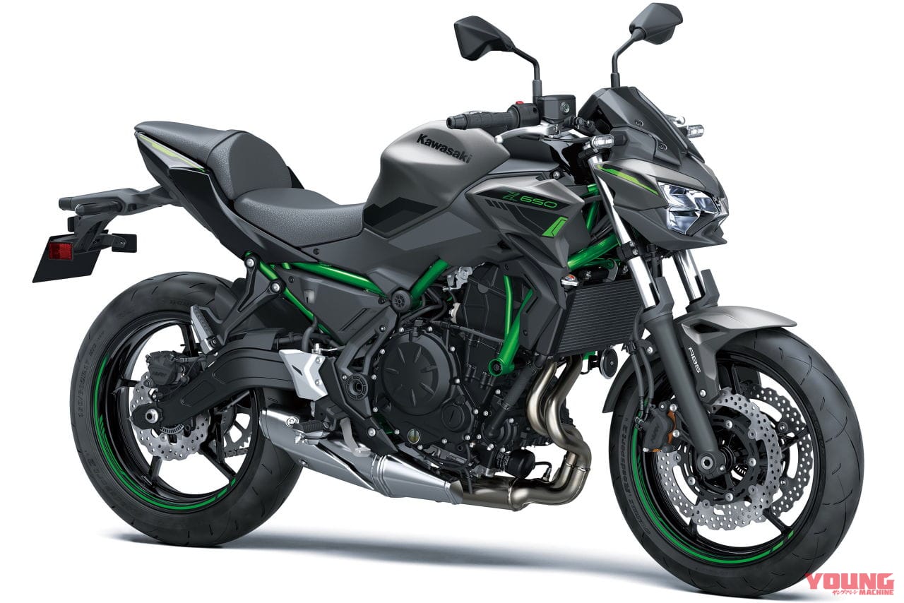 カワサキ|Z50|2023年モデル|カワサキ新型「Z650」4/8に発売! トラコン採用&カワサキケアモデルに指定