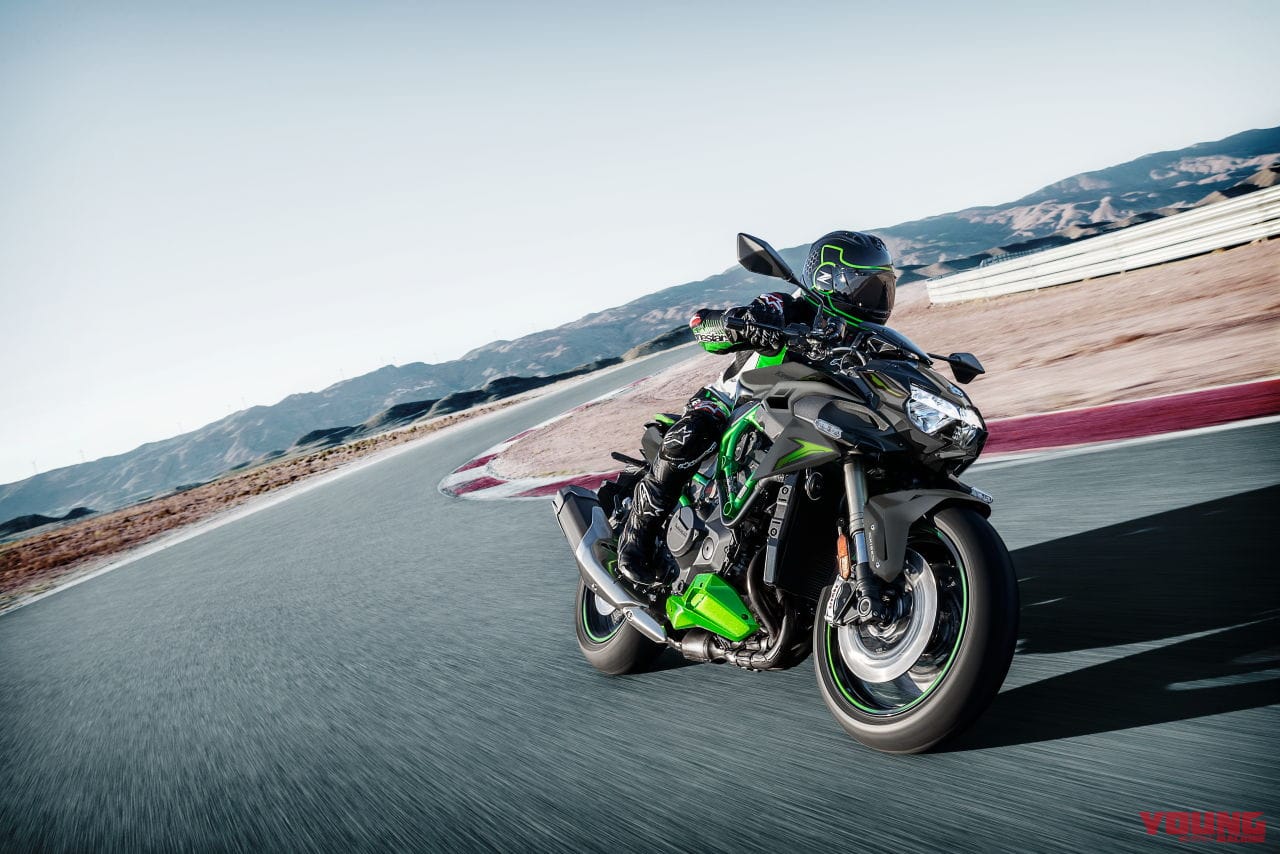 |新排ガス規制に対応しながらパワー落ちず燃費は改善! カワサキ「Z H2 SE」がカラーチェンジして4/8発売