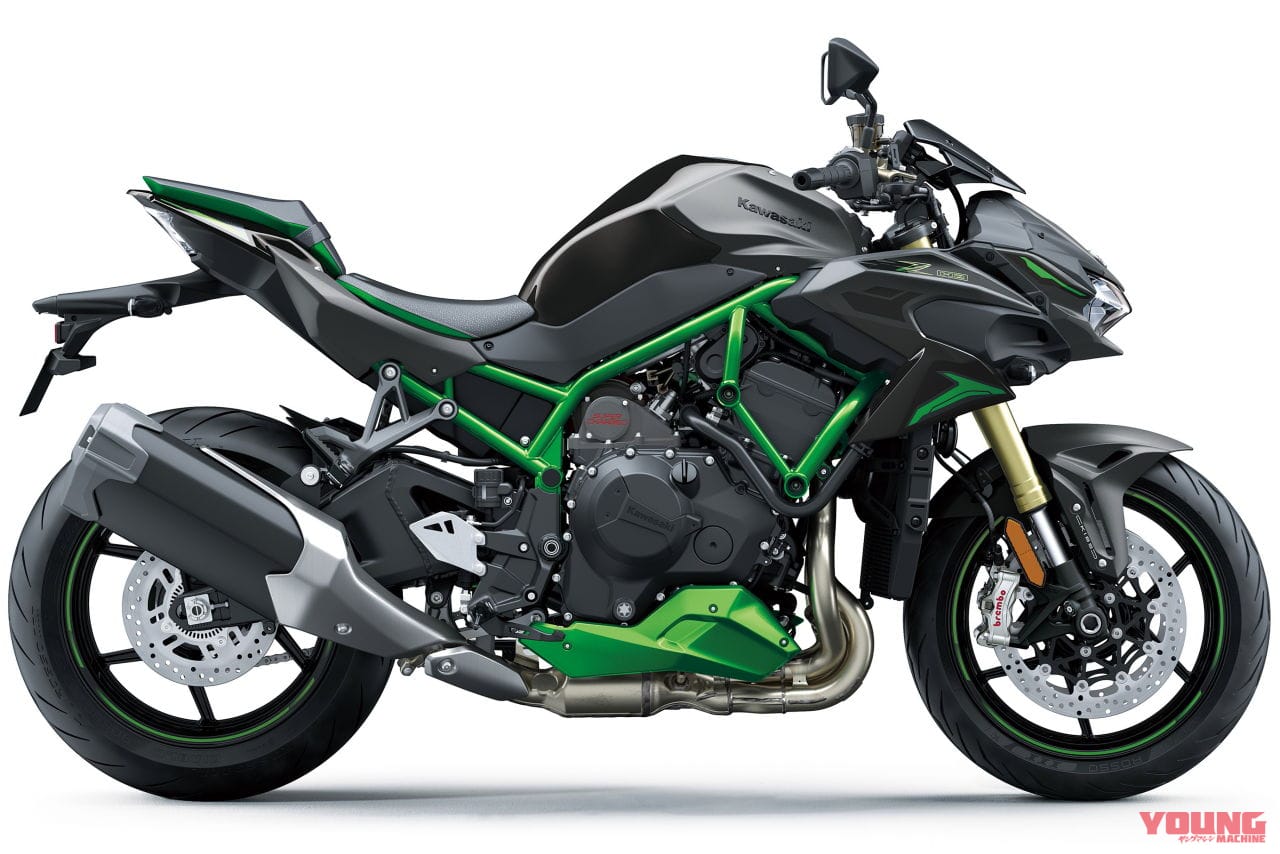 カワサキ|Z H2 SE|202年モデル|新排ガス規制に対応しながらパワー落ちず燃費は改善! カワサキ「Z H2 SE」がカラーチェンジして4/8発売