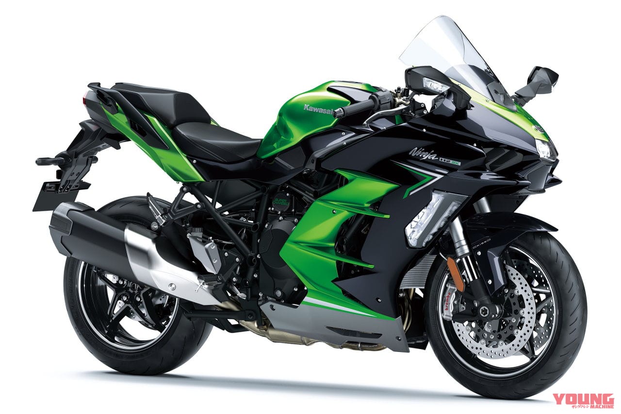 カワサキ|ニンジャH2 SX SE|2023年モデル|カワサキ「ニンジャH2 SX/SE」がオートハイビームを新装備して4/8発売! 過給機ツアラーがさらに隙なく進化