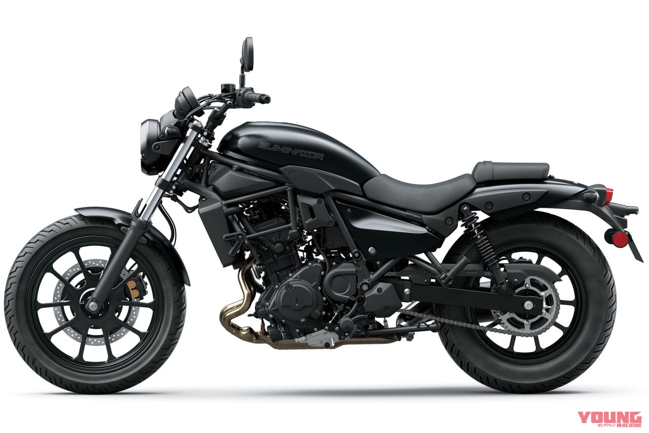 カワサキ|エリミネーター|2023年モデル|カワサキが新型車「エリミネーター/SE」を4/25に発売!! なんとSEはドライブレコーダー標準装備!