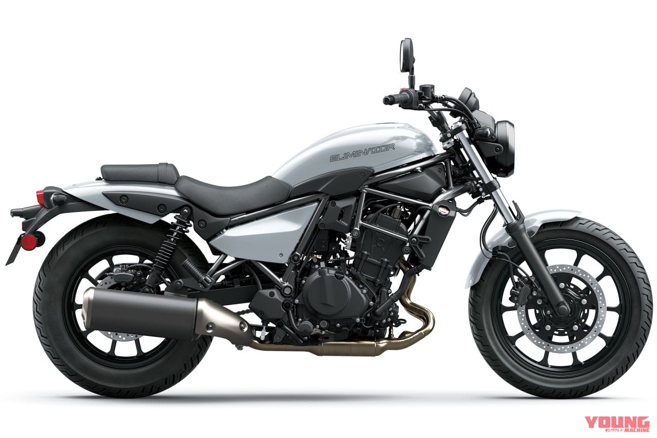 カワサキ|エリミネーター|2023年モデル|【エリミネーター現地詳報�@】「400」はパワーを求めた結果、ライポジはゆったりもネイキッドに近い!