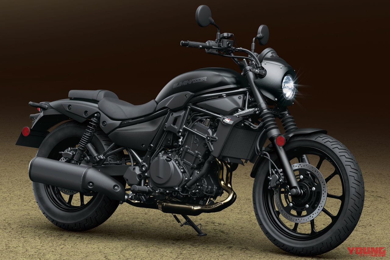 カワサキが新型車「エリミネーター/SE」を4/25に発売!! なんとSEはドライブレコーダー標準装備!