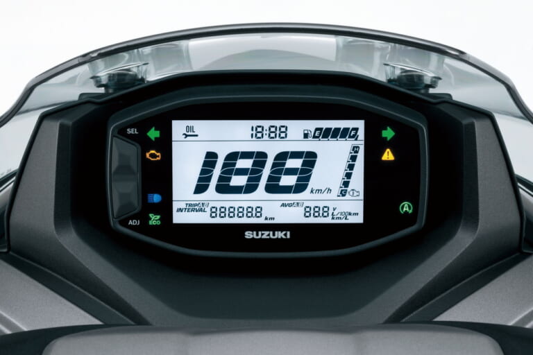 スズキ|バーグマンストリート 125EX|2023年モデル|スズキ新型車「バーグマンストリート125EX」国内発売決定! LEDヘッドライトやUSBソケット装備で31万7900円