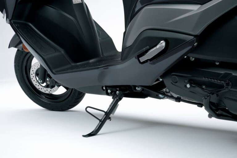 スズキ|バーグマンストリート 125EX|2023年モデル|スズキ新型車「バーグマンストリート125EX」国内発売決定! LEDヘッドライトやUSBソケット装備で31万7900円