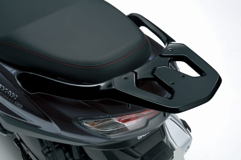 スズキ|バーグマンストリート 125EX|2023年モデル|スズキ新型車「バーグマンストリート125EX」国内発売決定! LEDヘッドライトやUSBソケット装備で31万7900円
