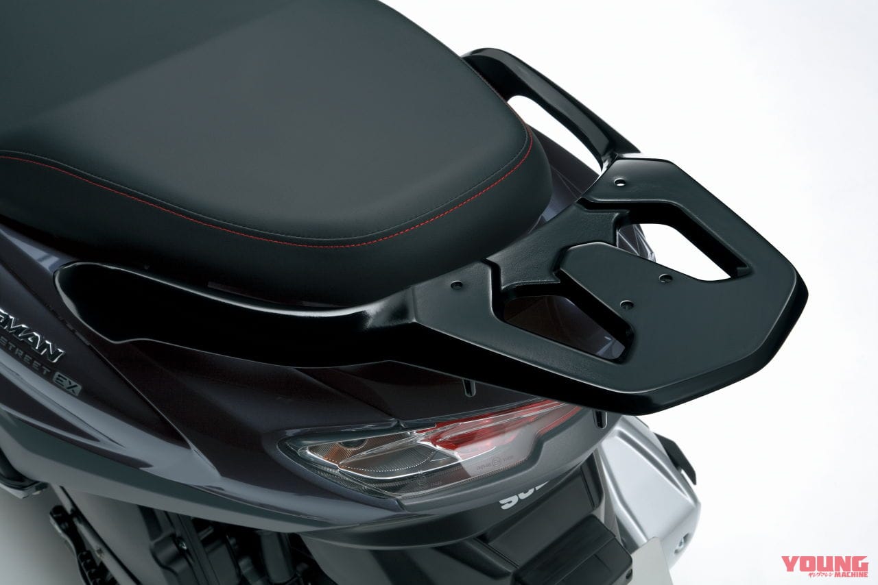 スズキ|バーグマンストリート 125EX|2023年モデル|スズキ新型車「バーグマンストリート125EX」国内発売決定! LEDヘッドライトやUSBソケット装備で31万7900円