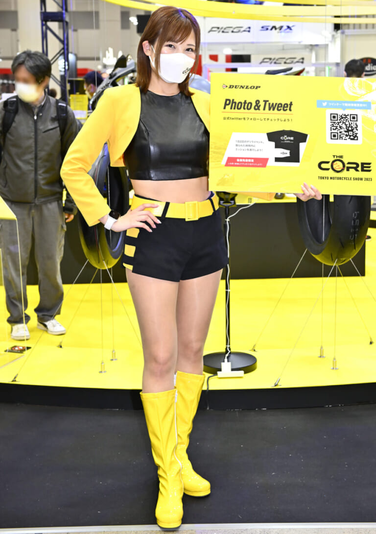 DUNLOP|【春の美女祭り:Part3】東京モーターサイクルショー2023で見かけたコンパニオン特集