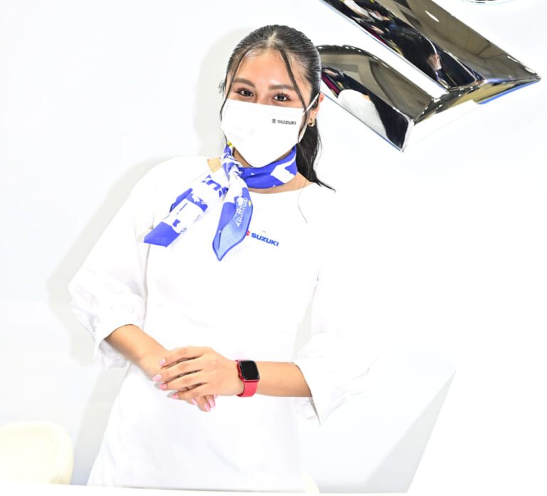 SUZUKI|【春の美女祭り:Part1】東京モーターサイクルショー2023で見かけたコンパニオン特集