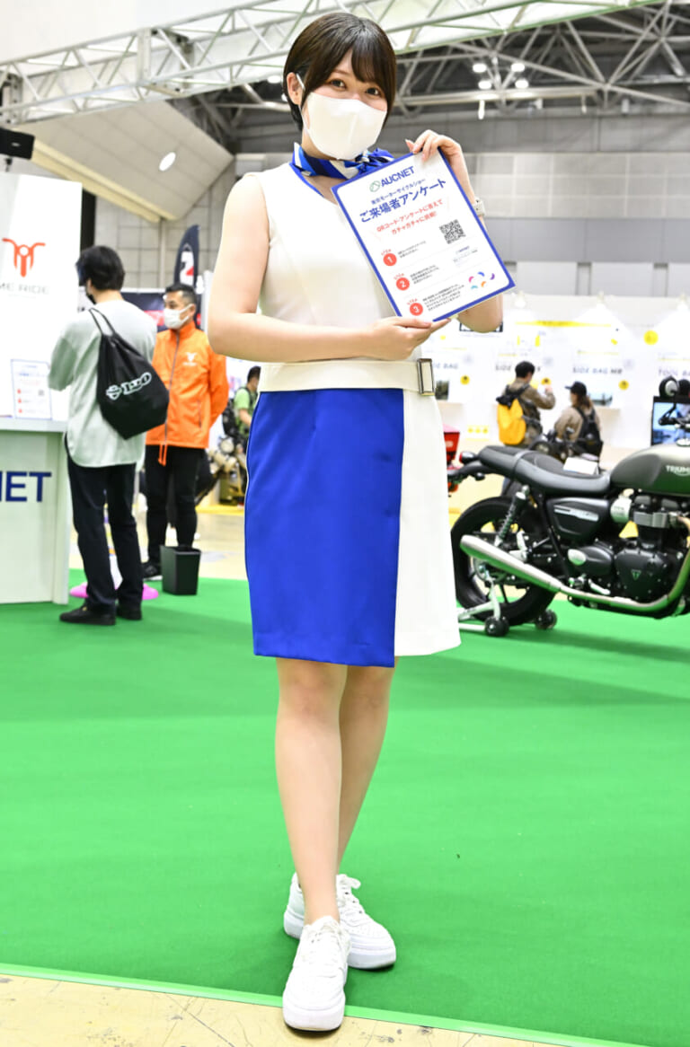AUCNET MOTORCYCLE|【春の美女祭り:Part1】東京モーターサイクルショー2023で見かけたコンパニオン特集