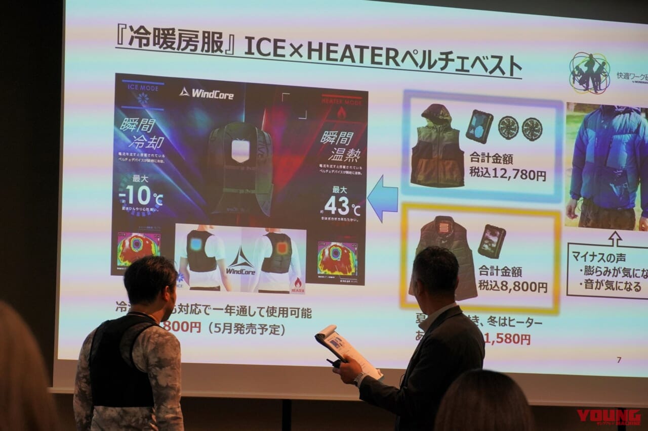快適ワーク研究所|ワークマンの「冷暖房・着るエアコン」をお試し! 水冷ベストも冷えっ冷えで真夏のツーリングに持ってこいだ