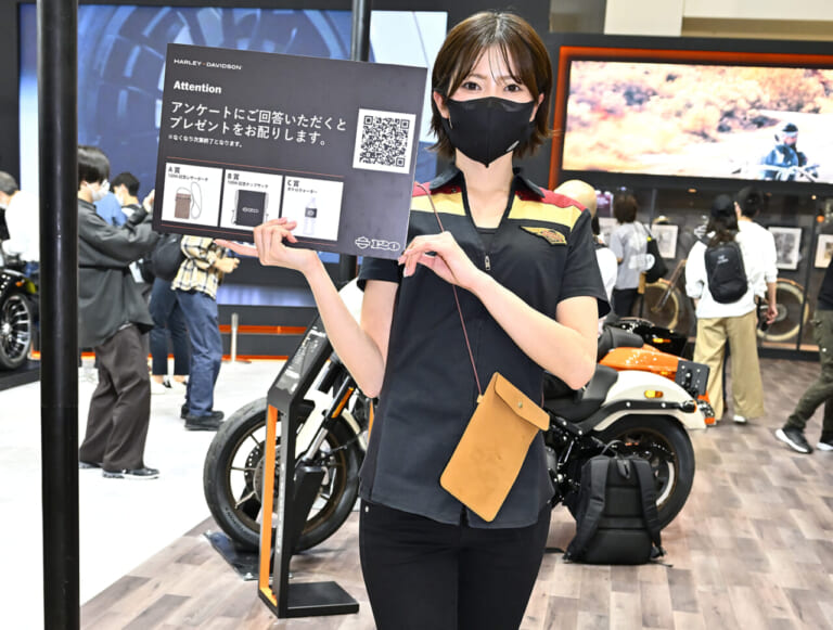 HARLEY-DAVIDSON|【春の美女祭り:Part3】東京モーターサイクルショー2023で見かけたコンパニオン特集
