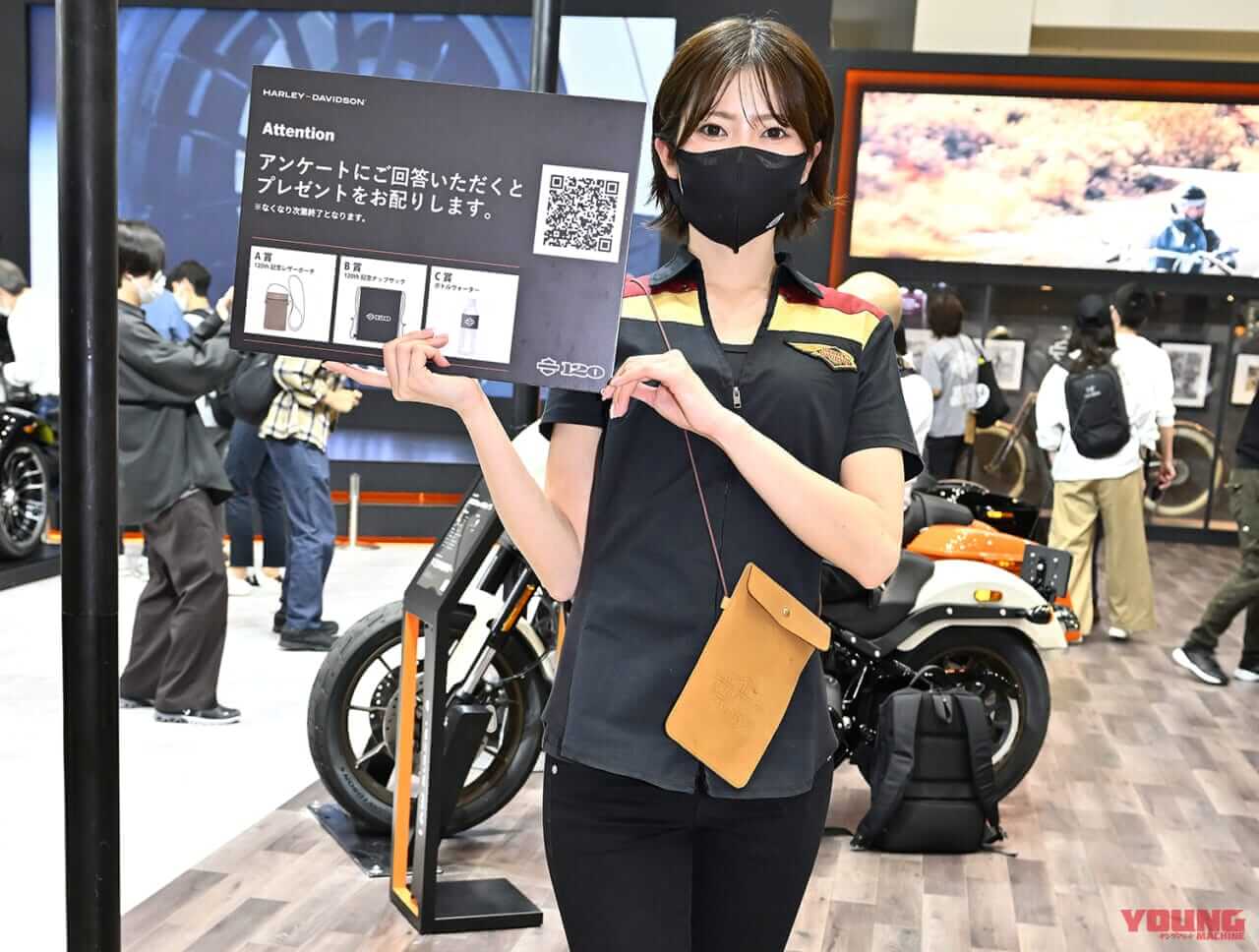 |【春の美女祭り:Part3】東京モーターサイクルショー2023で見かけたコンパニオン特集