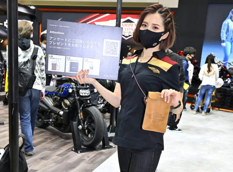 HARLEY-DAVIDSON|【春の美女祭り:Part5】東京モーターサイクルショー2023で見かけたコンパニオン特集