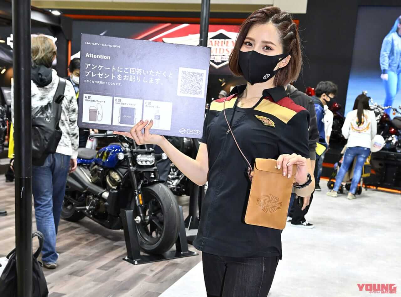 |【春の美女祭り:Part5】東京モーターサイクルショー2023で見かけたコンパニオン特集
