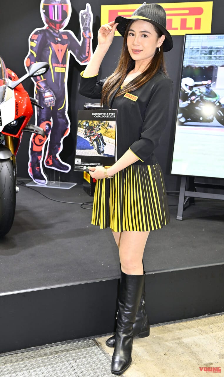 PIRELLI|【春の美女祭り:Part3】東京モーターサイクルショー2023で見かけたコンパニオン特集