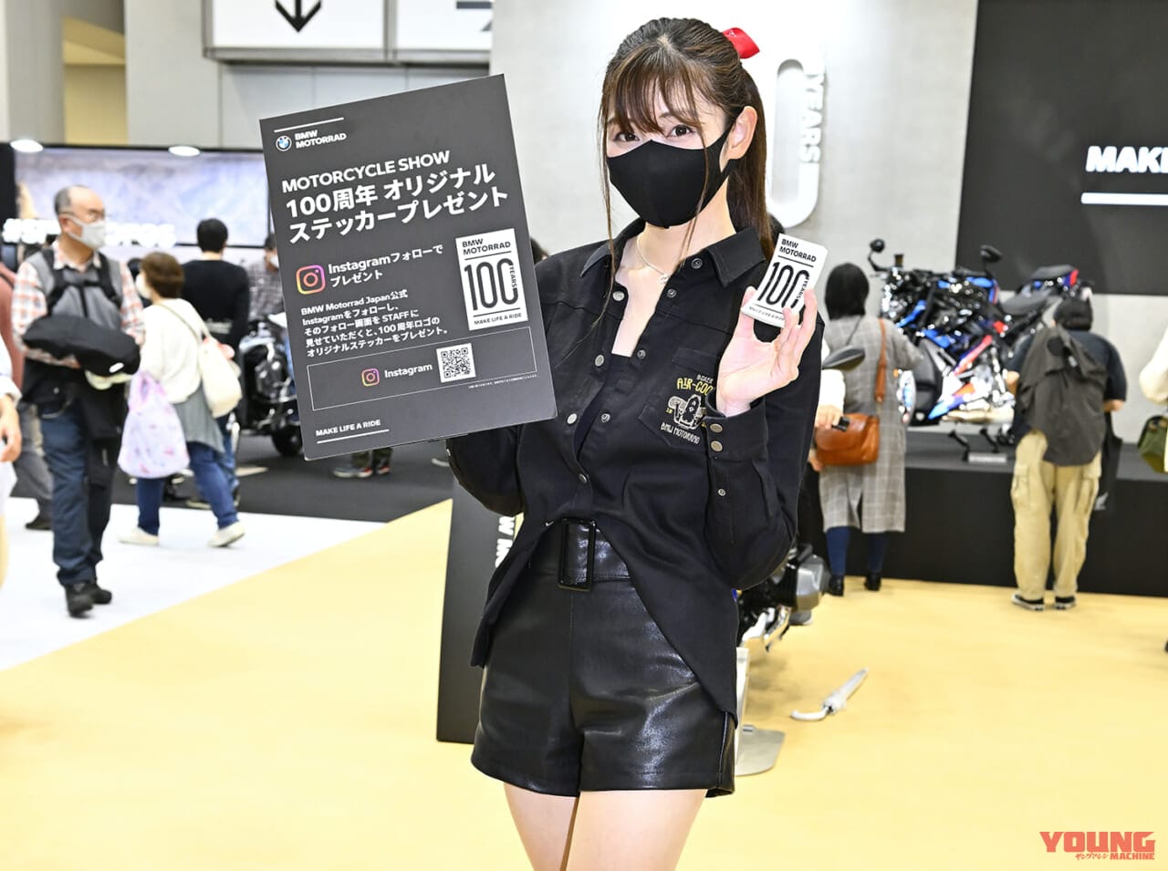 |【春の美女祭り:Part5】東京モーターサイクルショー2023で見かけたコンパニオン特集