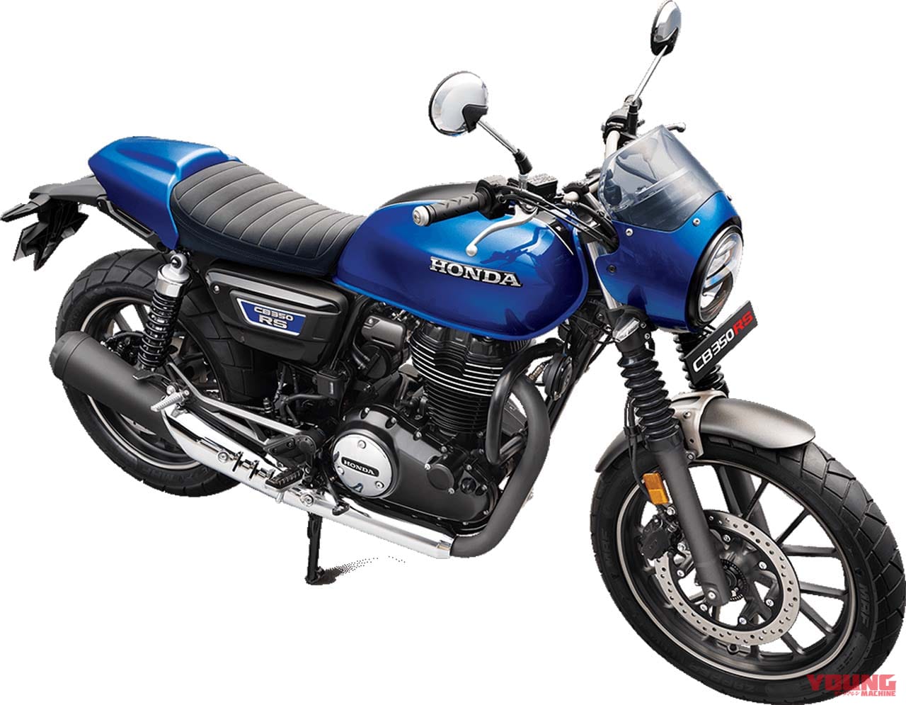 カフェレーサーカスタム(CB350RS)|ホンダGB350系がカフェレーサーやSUVに6変化! インド「ハイネスCB350/CB350RS」向け純正カスタムコンプリートKit登場