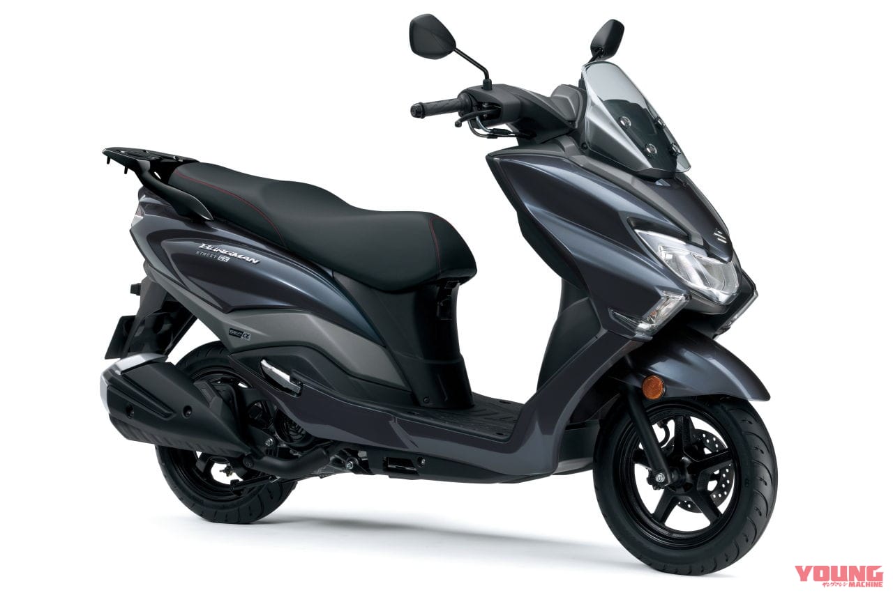 |正式発表早よ! スズキが「バーグマンストリート 125EX」「GSX-8S」「VストロームSX」などモーターサイクルショー出展概要を発表