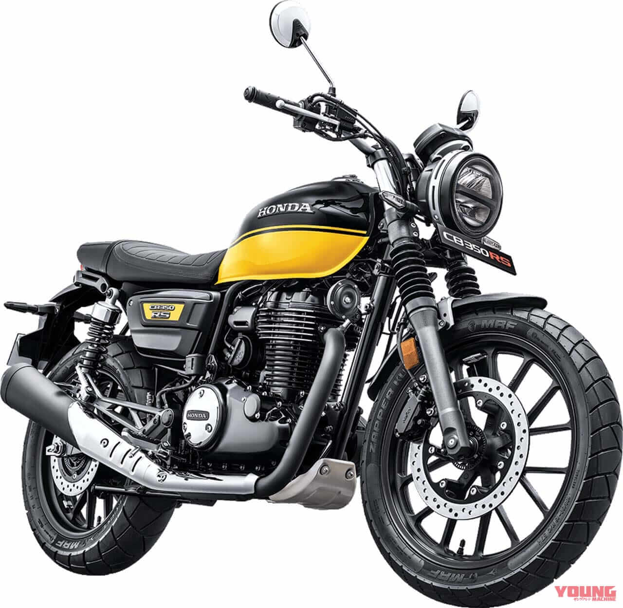 ホンダ|CB350RS|インド仕様|2023年モデル|ホンダGB350系がカフェレーサーやSUVに6変化! インド「ハイネスCB350/CB350RS」向け純正カスタムコンプリートKit登場