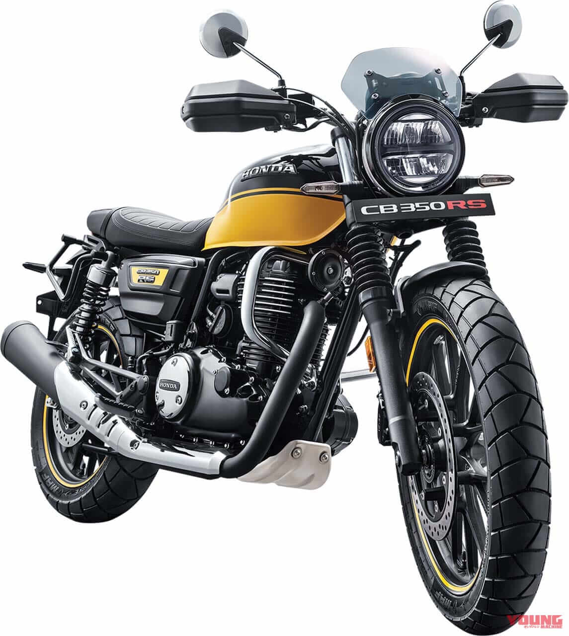 SUVカスタム(CB350RS)|ホンダGB350系がカフェレーサーやSUVに6変化! インド「ハイネスCB350/CB350RS」向け純正カスタムコンプリートKit登場