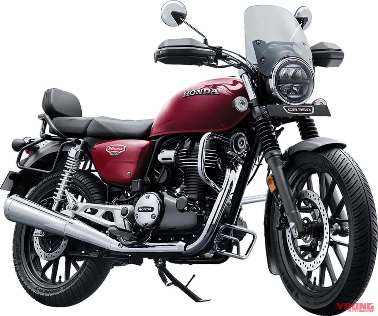 コンフォートカスタム(ハイネスCB350)|ホンダGB350系がカフェレーサーやSUVに6変化! インド「ハイネスCB350/CB350RS」向け純正カスタムコンプリートKit登場