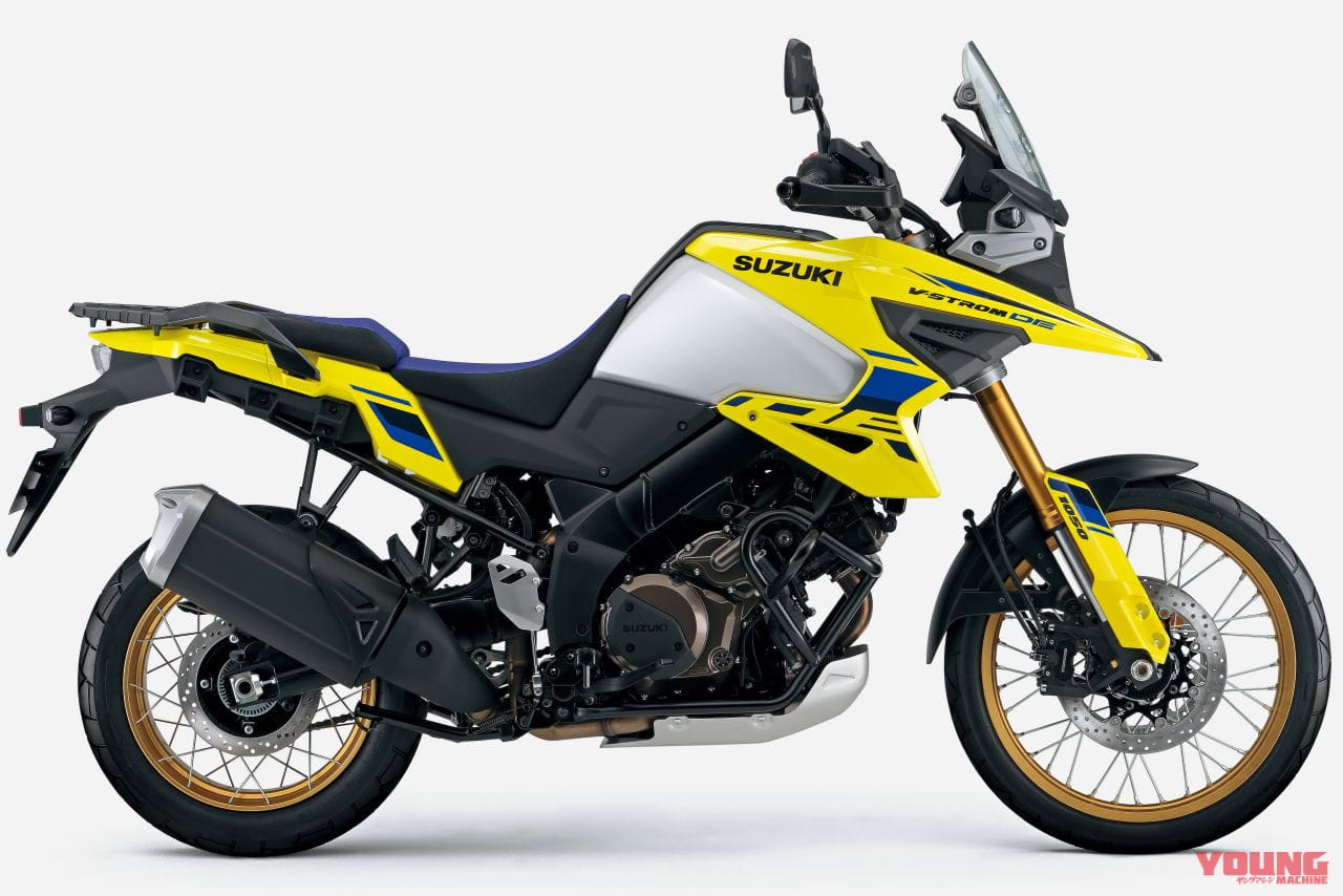 |前輪21インチ版! スズキが新型車「Vストローム1050DE」を発売、「Vストローム1050」は一部仕様を変更