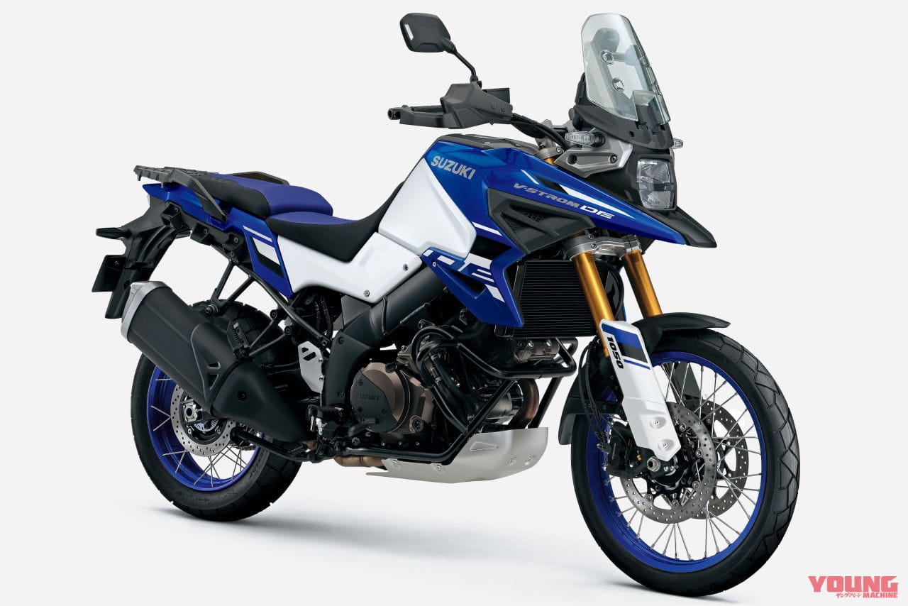 |前輪21インチ版! スズキが新型車「Vストローム1050DE」を発売、「Vストローム1050」は一部仕様を変更