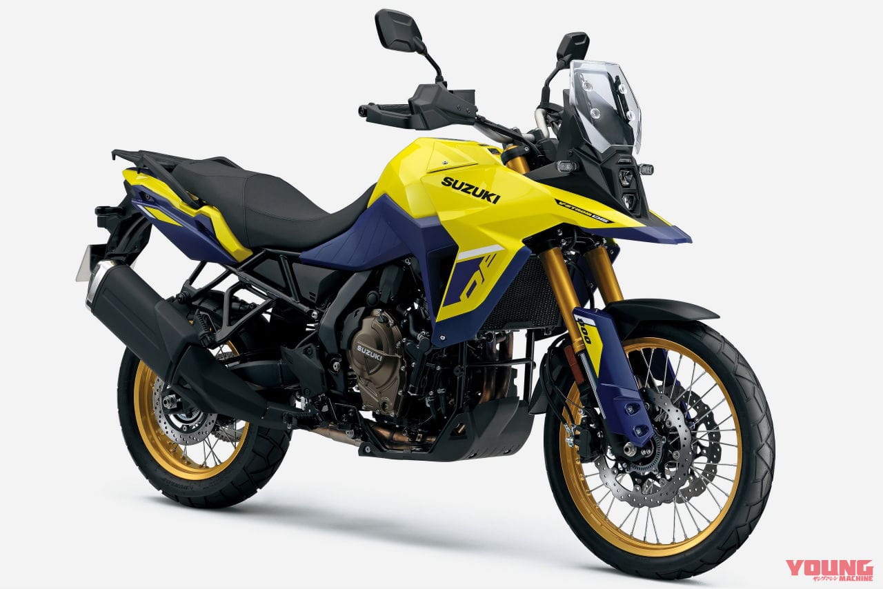 |スズキが新型車「Vストローム800DE」を国内正式発表! 新開発の並列2気筒エンジンを搭載し、さらに走破性も強化