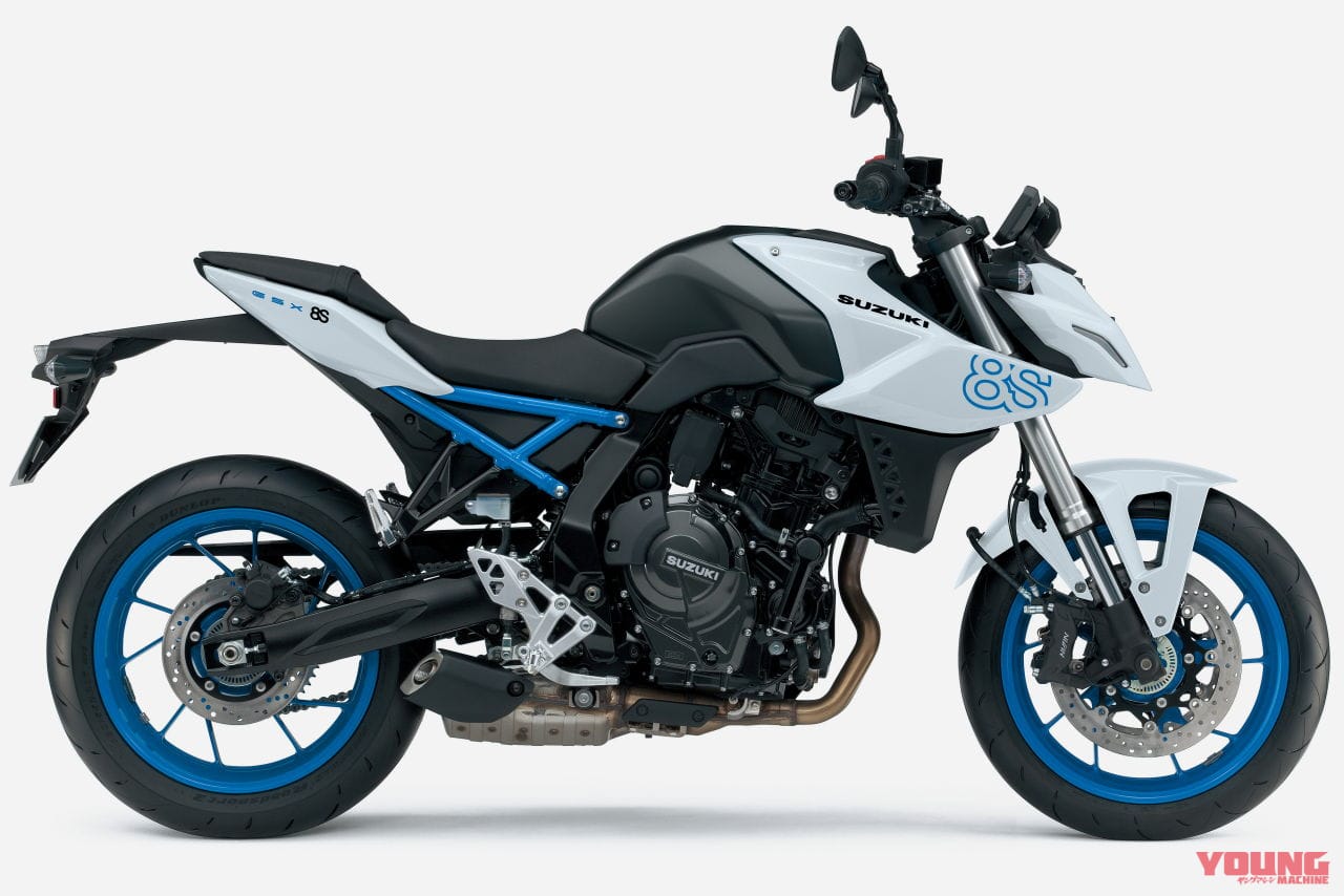 |106万7000円で登場! スズキ新型車「GSX-8S」国内発売を正式発表、775cc並列2気筒エンジンの新世代ストリートファイター