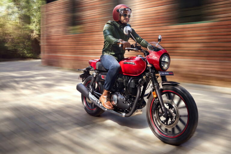 カフェレーサーカスタム(CB350RS)|ホンダGB350系がカフェレーサーやSUVに6変化! インド「ハイネスCB350/CB350RS」向け純正カスタムコンプリートKit登場