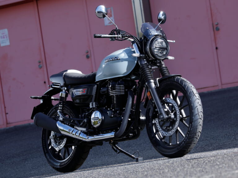 ホンダ|GB350S|カスタム車両|2023年モデル|「GB350カフェ」発見?! 大阪MCショーに新型ホンダGBとアクセサリー装着車が見参!