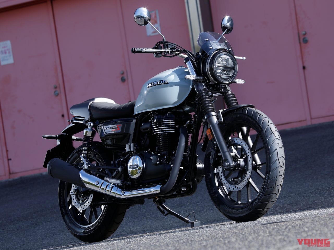 ホンダ|GB350S|カスタム車両|2023年モデル|「GB350カフェ」発見?! 大阪MCショーに新型ホンダGBとアクセサリー装着車が見参!