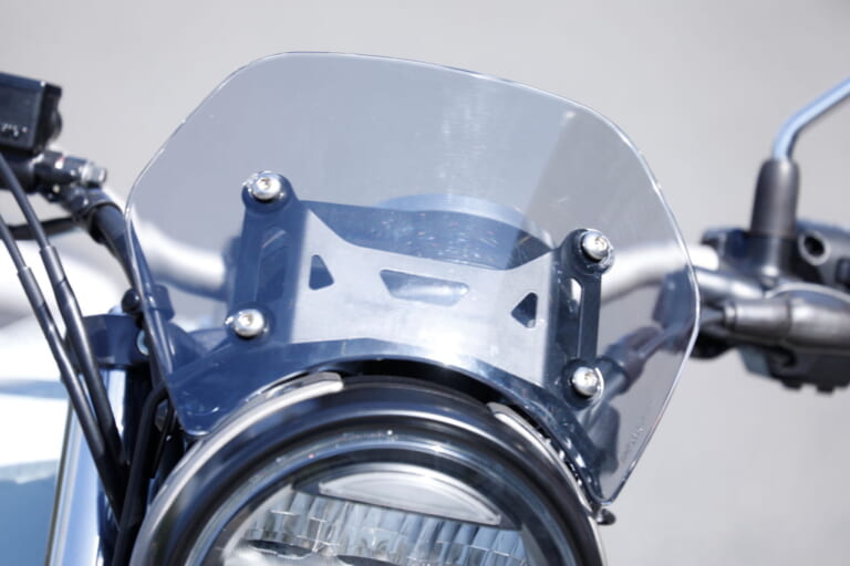 ホンダ|GB350S|カスタム車両|2023年モデル|「GB350カフェ」発見?! 大阪MCショーに新型ホンダGBとアクセサリー装着車が見参!