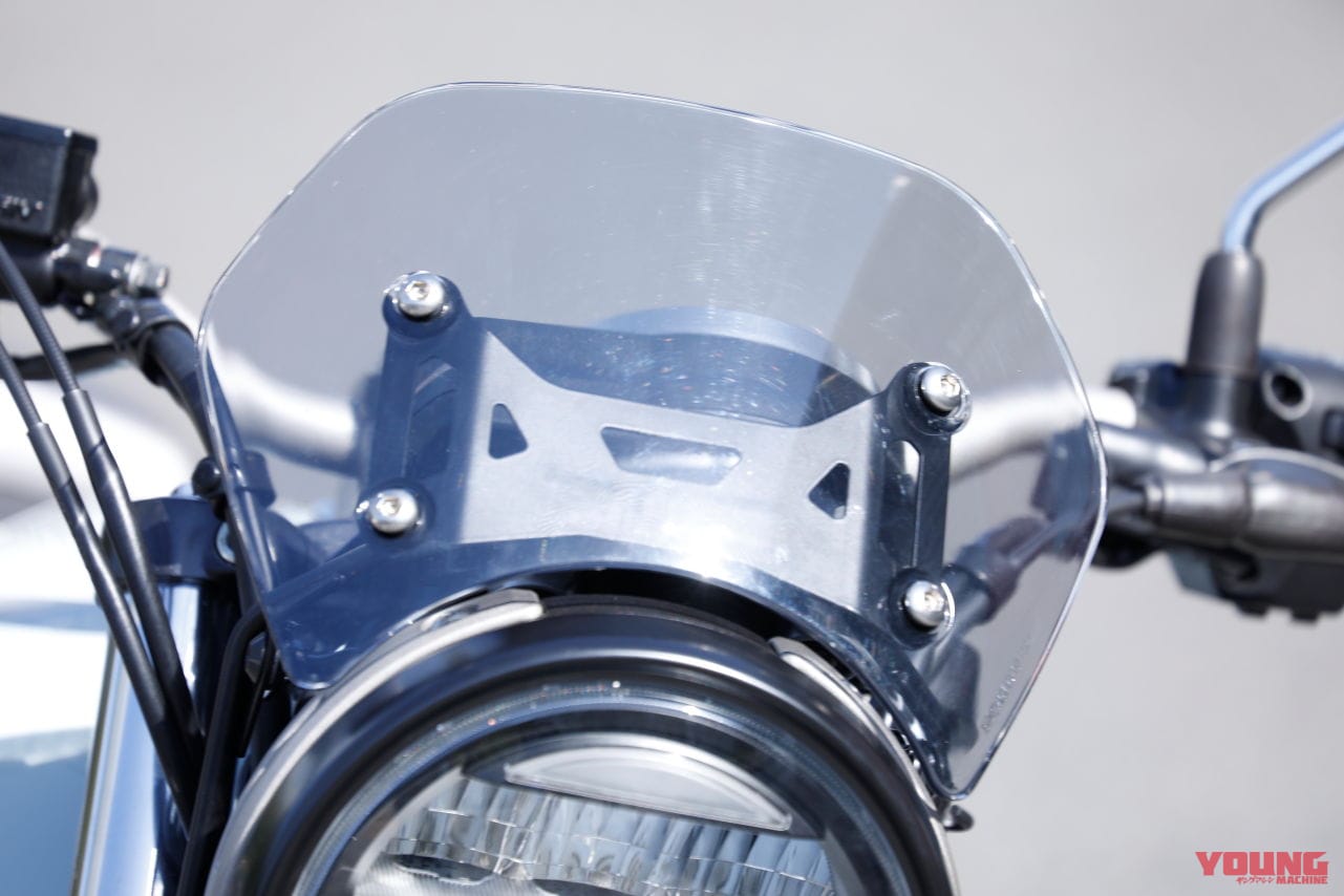 ホンダ|GB350S|カスタム車両|2023年モデル|「GB350カフェ」発見?! 大阪MCショーに新型ホンダGBとアクセサリー装着車が見参!