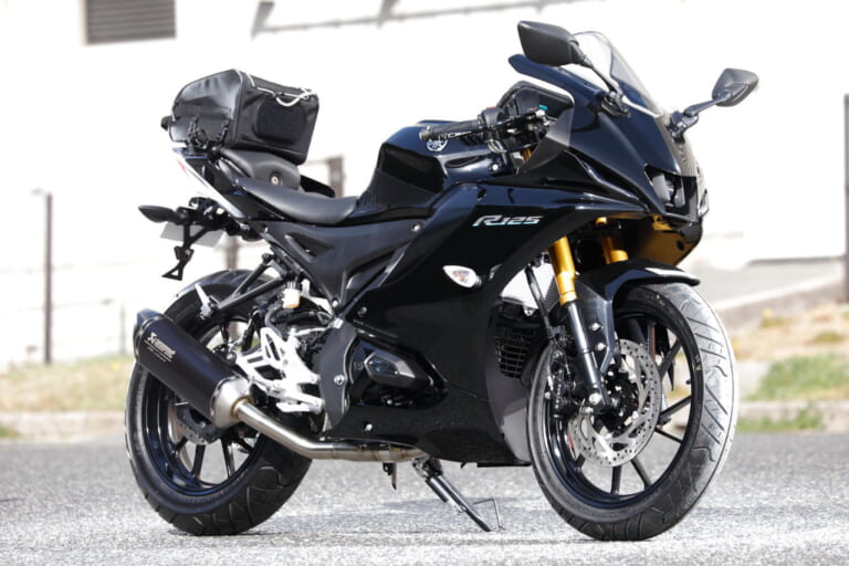 ヤマハ|YZF-R125|YZF-R15|カスタム|ロケットカウルにシフターも販売確定! ヤマハ125軍団はアクセサリーも超充実【XSR125、YZF-R125/R15、MT-125詳報】