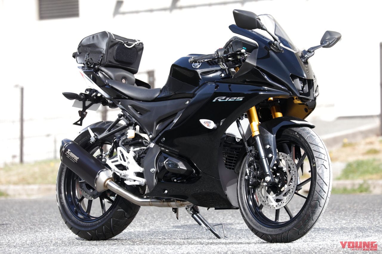 ヤマハ|YZF-R125|YZF-R15|カスタム|ロケットカウルにシフターも販売確定! ヤマハ125軍団はアクセサリーも超充実【XSR125、YZF-R125/R15、MT-125詳報】