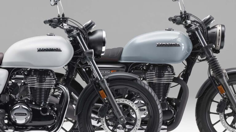 ホンダ「GB350」「GB350S」新型が登場!! ホワイトで新鮮な印象に……正式発表が間近か