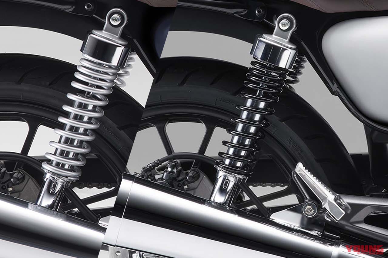 ホンダ|GB350|2023年モデル|「GB350カフェ」発見?! 大阪MCショーに新型ホンダGBとアクセサリー装着車が見参!